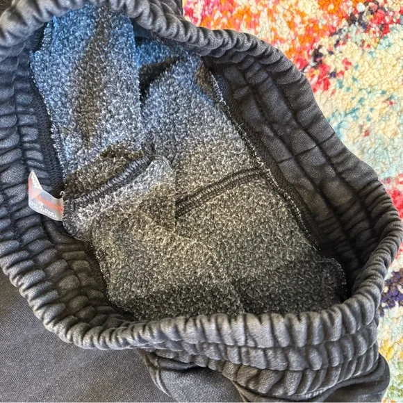 Free People FP Movement Sprint to the Finish shorts Washed Black S - Picture 5 of 5